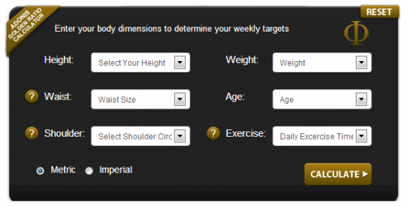 Adonis Nutrition Calculator Software